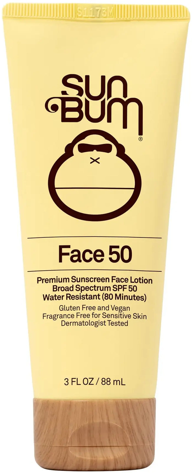 Sun Bum SPF 50 Clear Face Sunscreen Lotion
