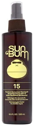 Sun Bum SPF 15 Sunscreen Tanning Oil