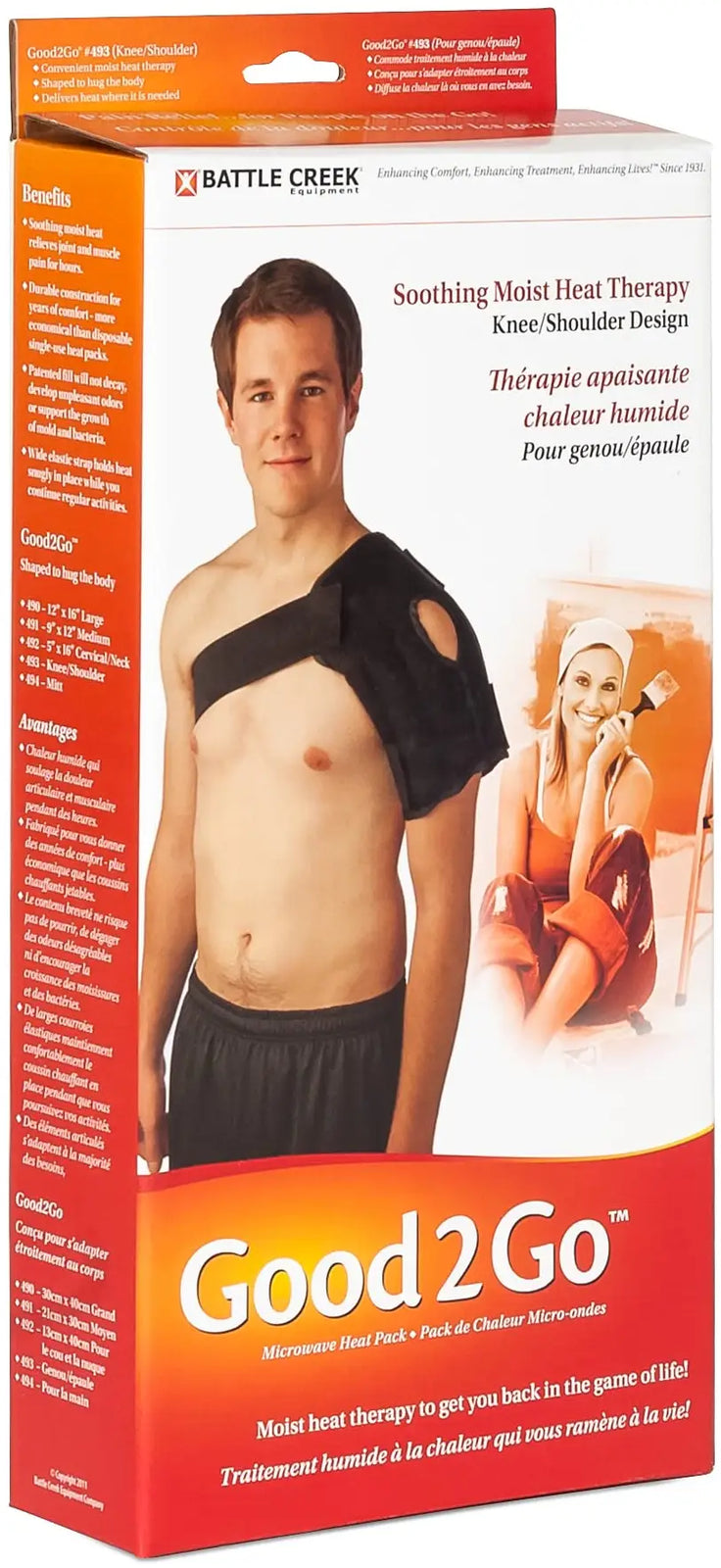 Battle Creek Equipment Good2Go Microwave Heat Pack - Multiple Sizes