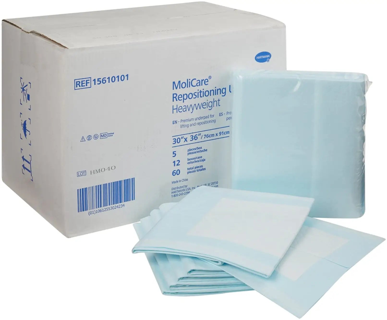 Hartmann MoliCare Repositioning Underpad 30x36 Inch