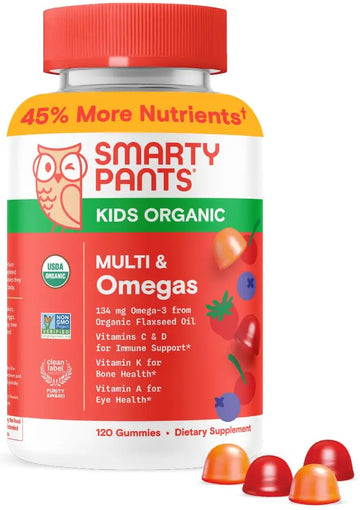 SmartyPants Organic Kids Complete Gummy Vitamin