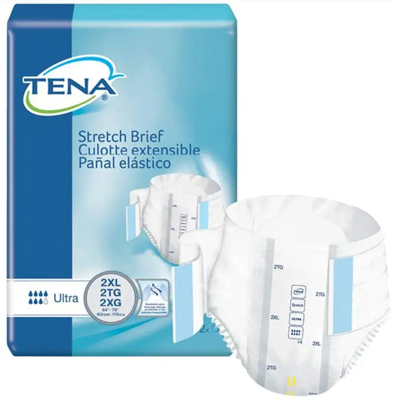 TENA Bariatric Stretch Brief 2X-Large