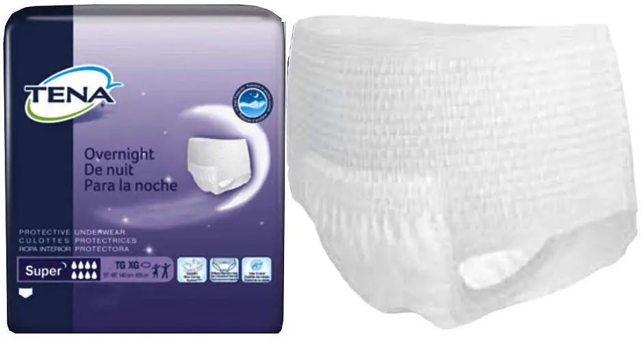 TENA Protective Underwear Overnight Super