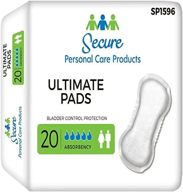 Secure Personal Care Ultimate Incontinence Pads - 16.5