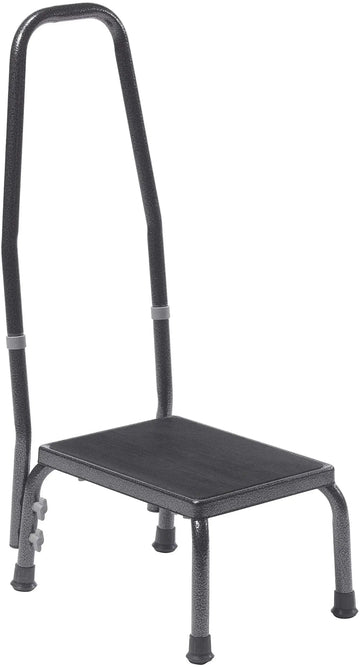 Drive Medical Footstool with Handle Rail