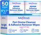 Safe N Simple Peri-Stoma Cleanser and Adhesive Remover Wipes