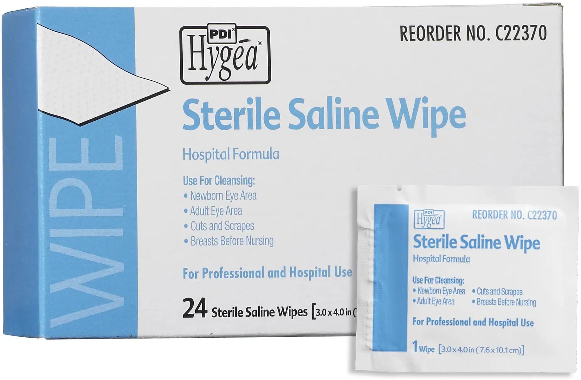 PDI Sterile Saline Wipes