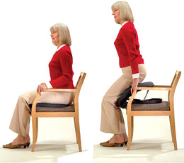 Carex Seat Assist Plus Manual Lifting Cushion
