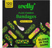 Welly Health Glow-in-the-Dark Flex Fabric Bandages, Box of 120