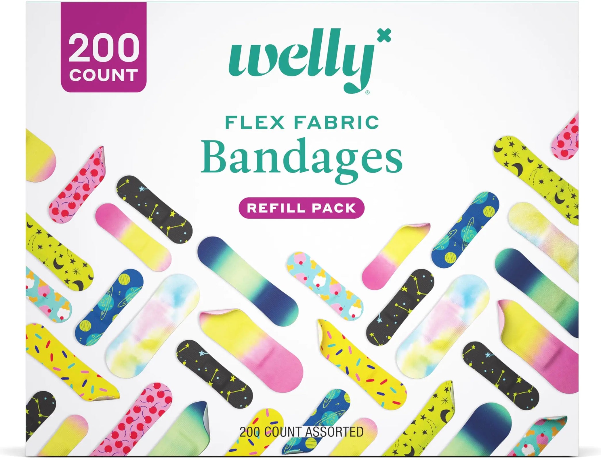 Welly Health Refill Ready Pack, 200 ct