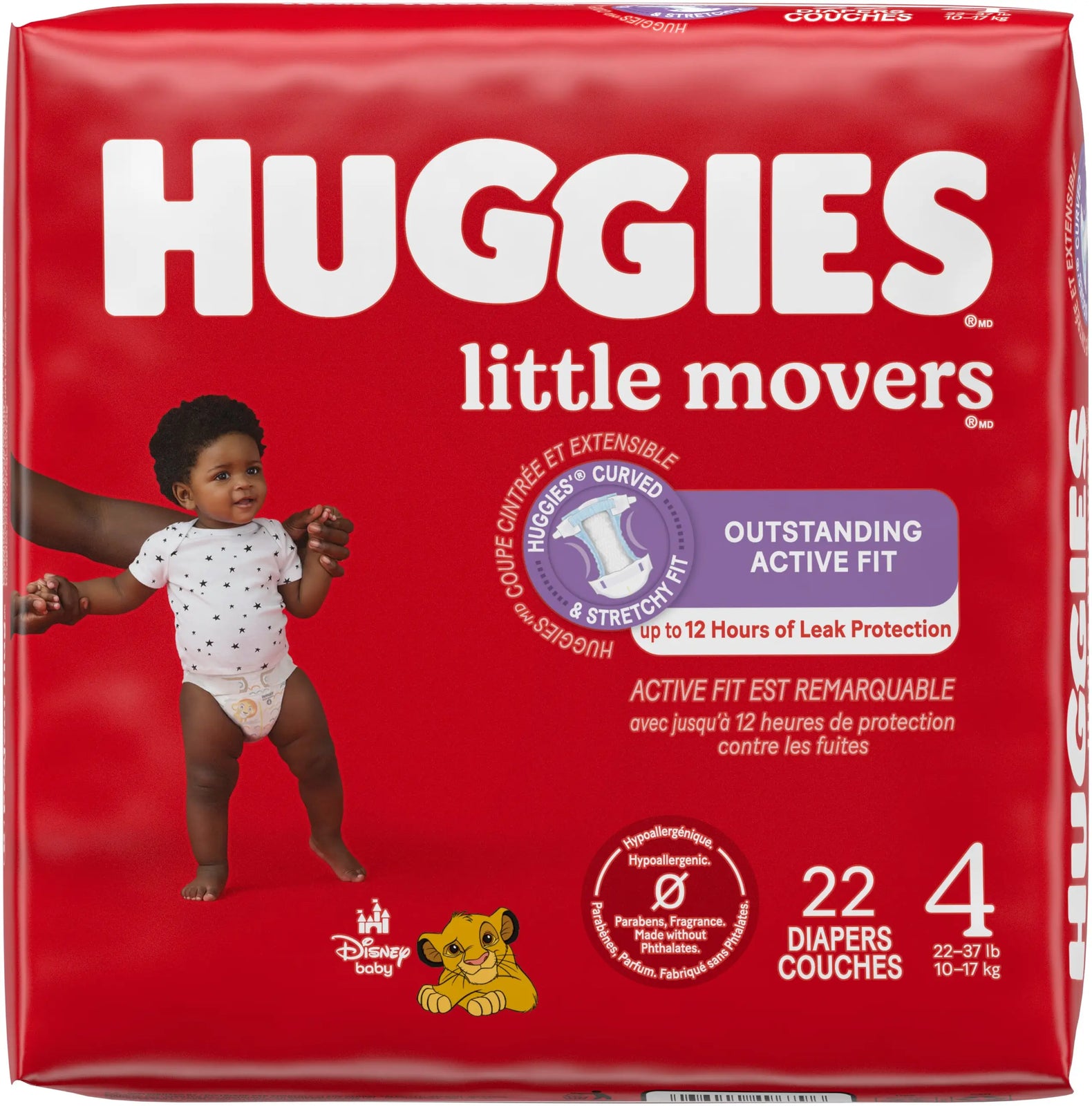 Kimberly-Clark Little Movers Pediatric Diapers