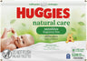 Kimberly-Clark Natural Care HUGGIES Natural Care Fragrance-Free Baby Wipes