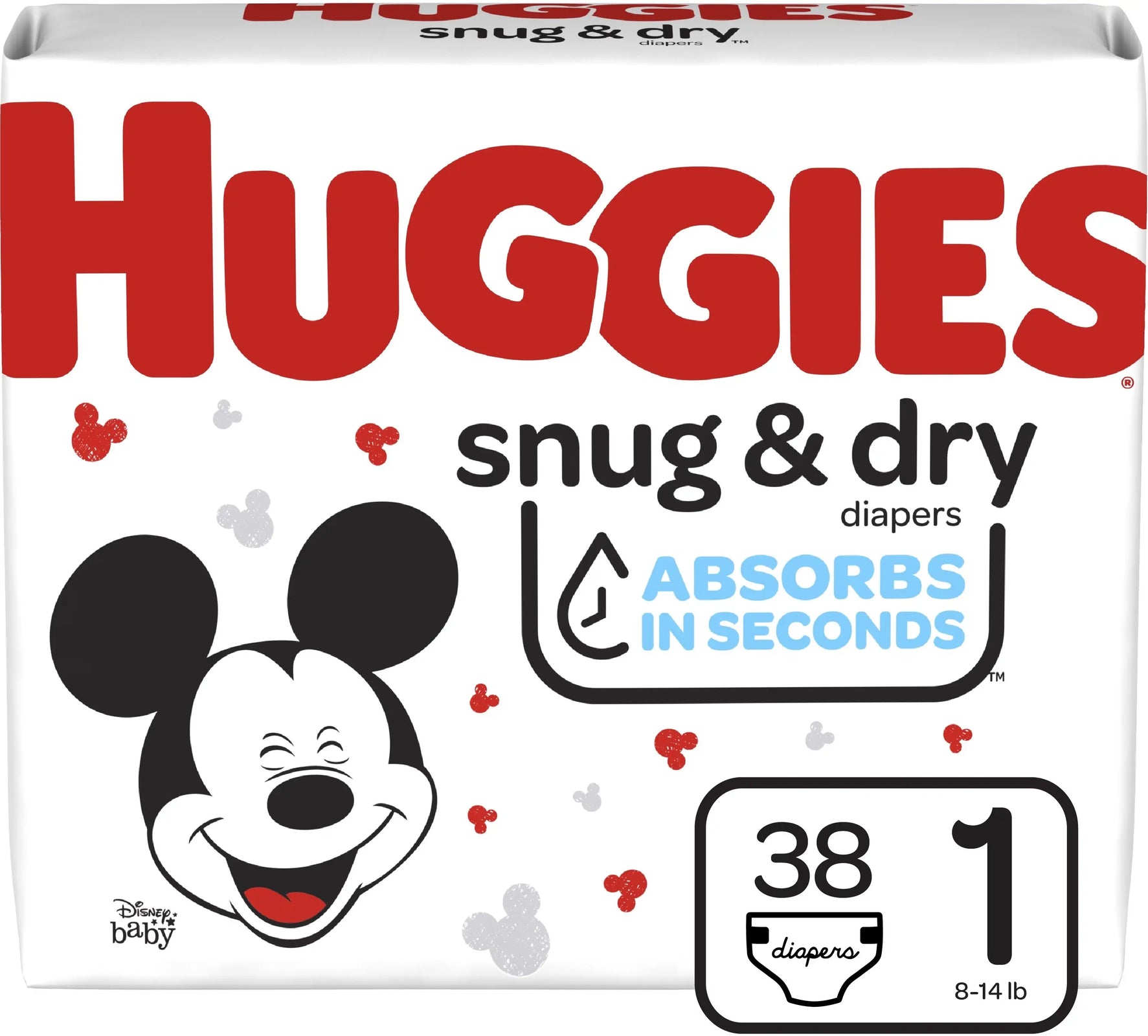 Huggies Snug & Dry Diapers - Multiple Sizes Available