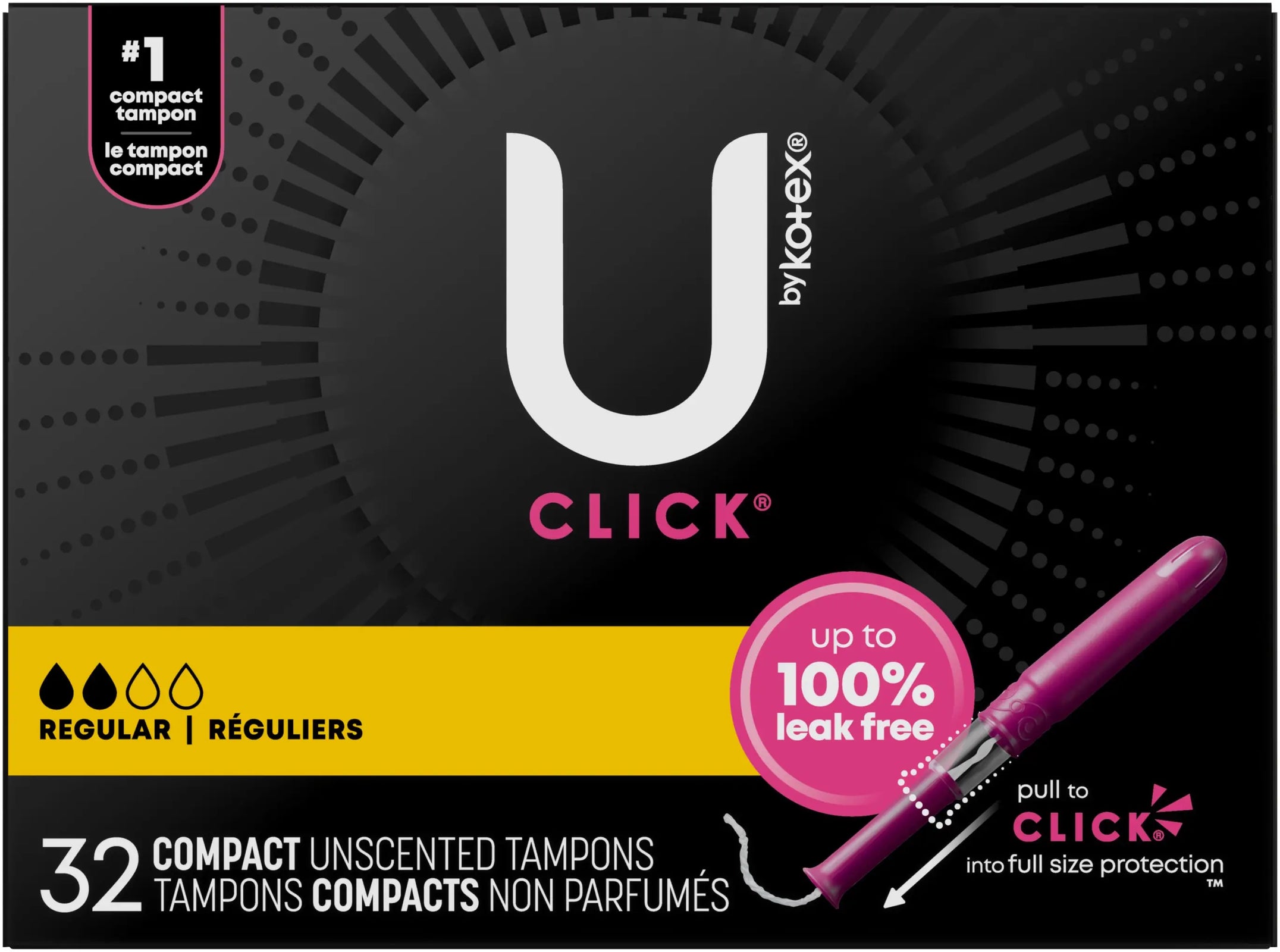 U by Kotex Supreme Premium Tampons
