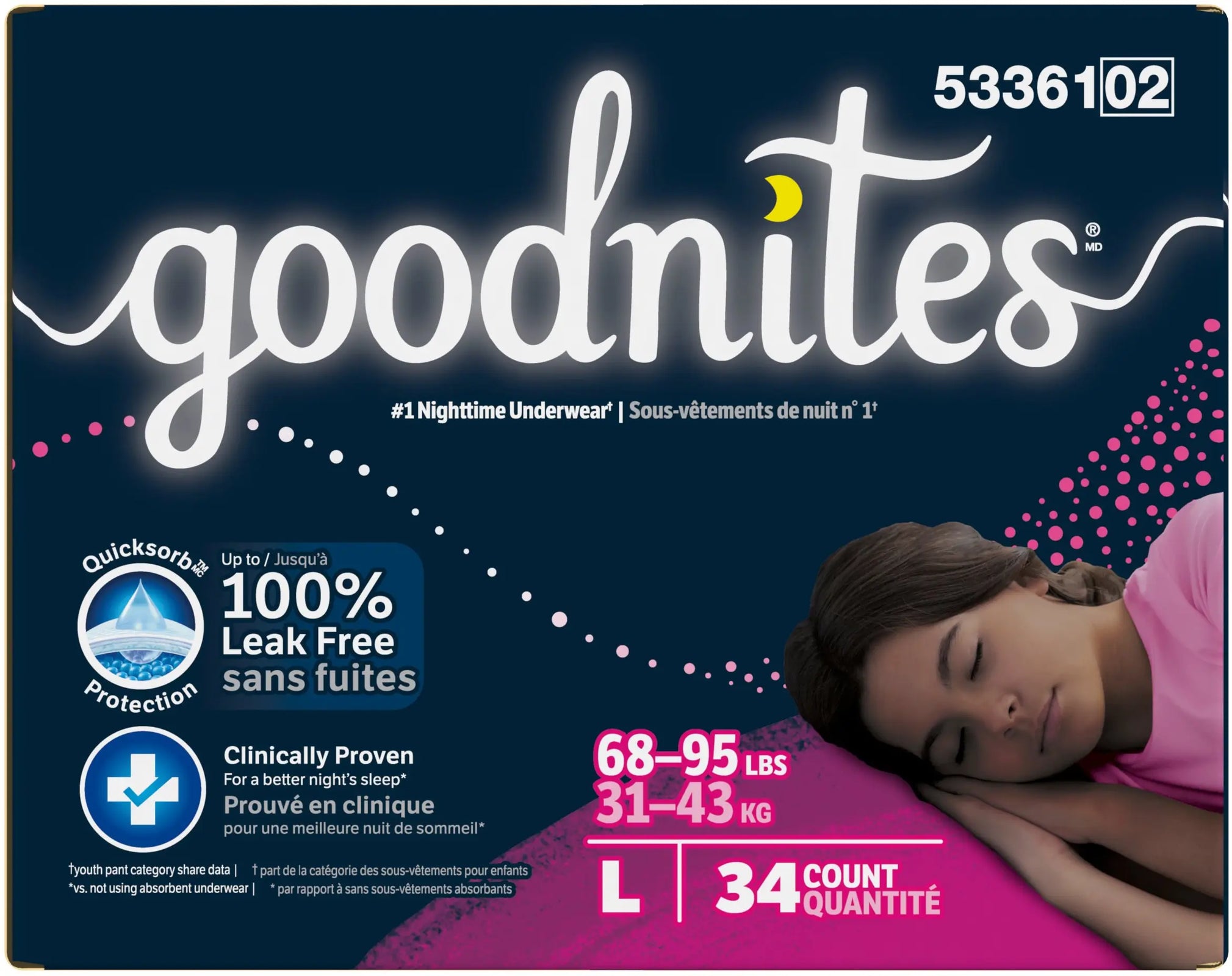 Kimberly-Clark Goodnites Youth Pants