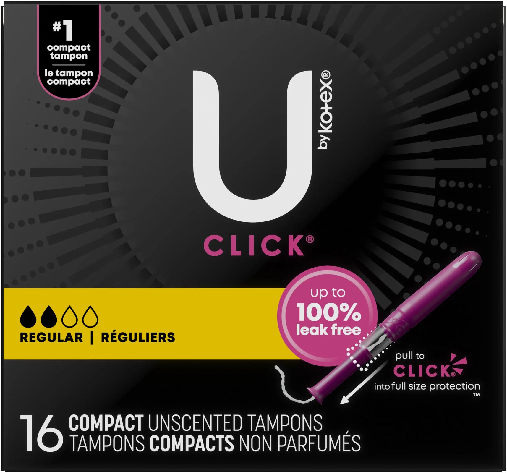 U by Kotex Supreme Premium Tampons