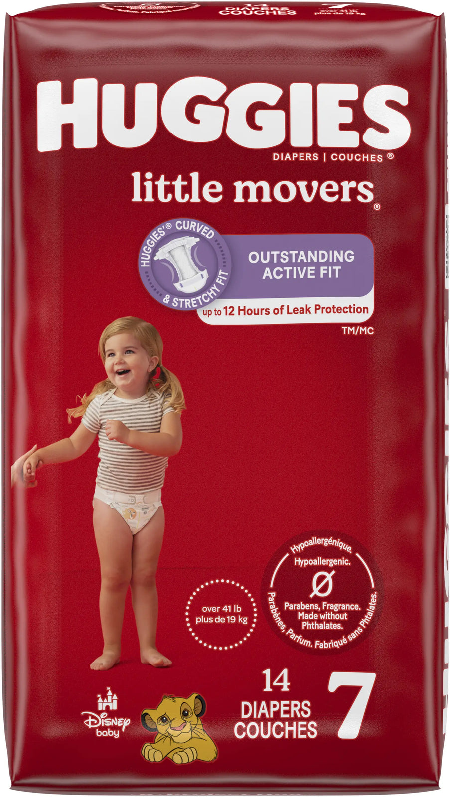 Kimberly-Clark Little Movers Pediatric Diapers