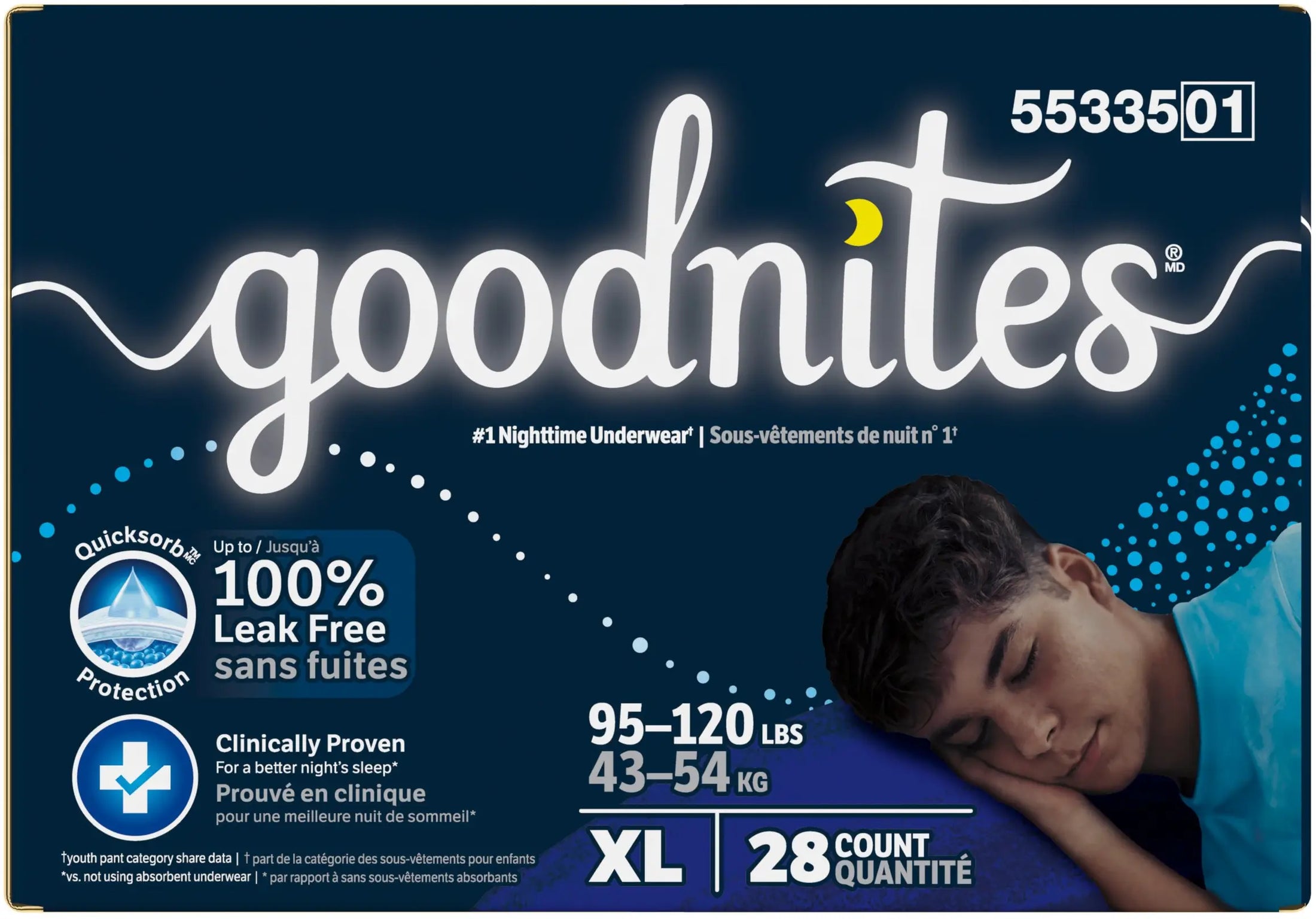 Kimberly-Clark Goodnites Youthpant