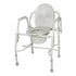 DRIVE DEVILBISS Steel Drop-Arm Commode