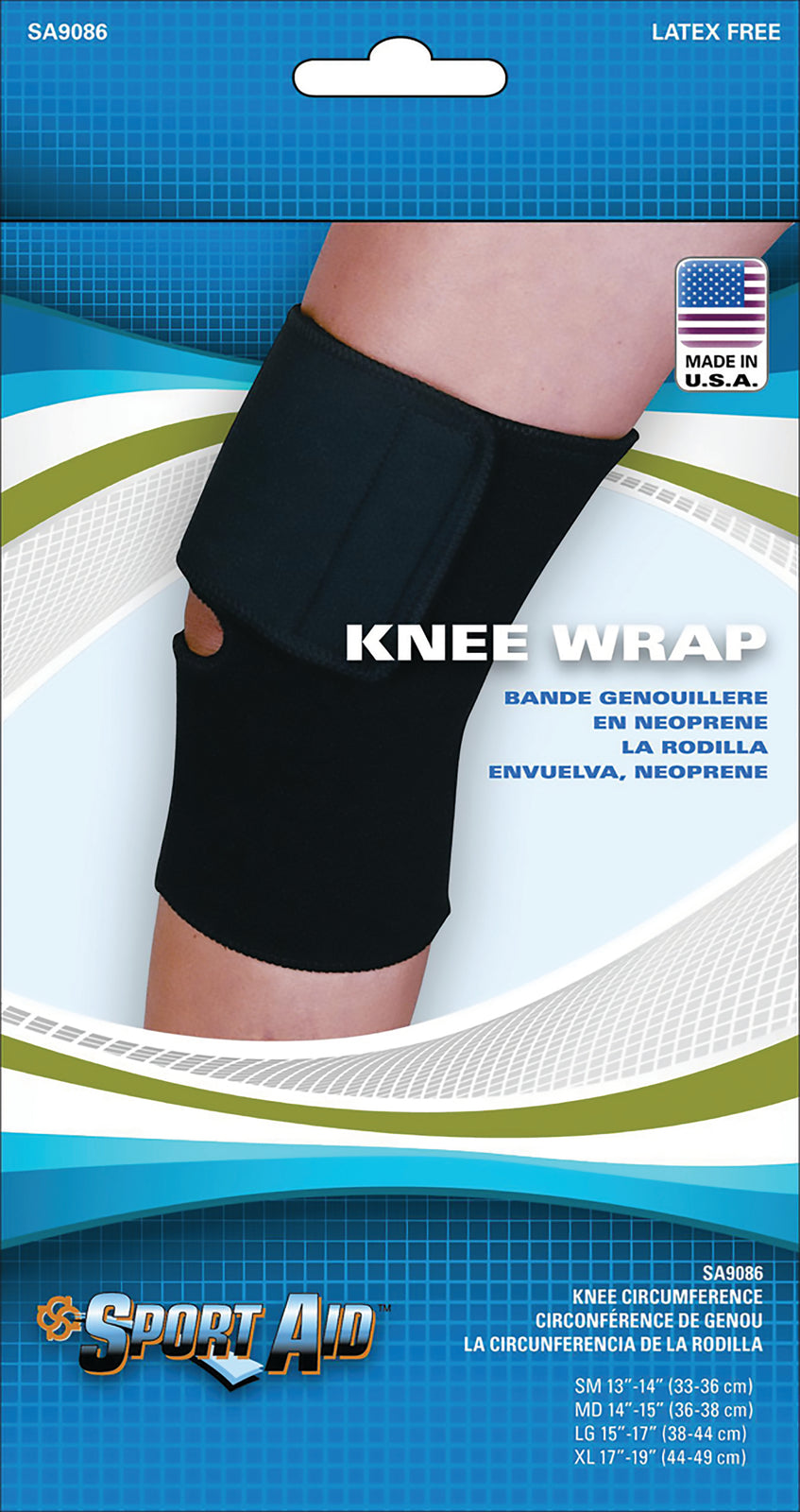 Sport-Aid™ X-Large Neoprene Knee Support with Open Patella