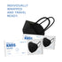KN95 Face Mask | Individually Wrapped, Elastic Ear Loops - Bag of 10