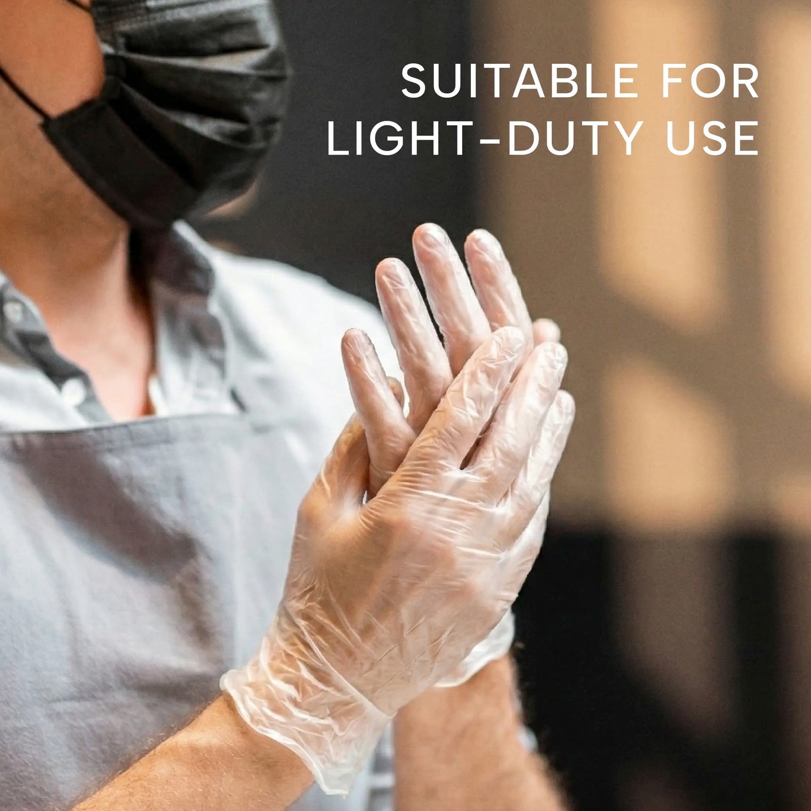 WellBefore Food Grade Vinyl Gloves