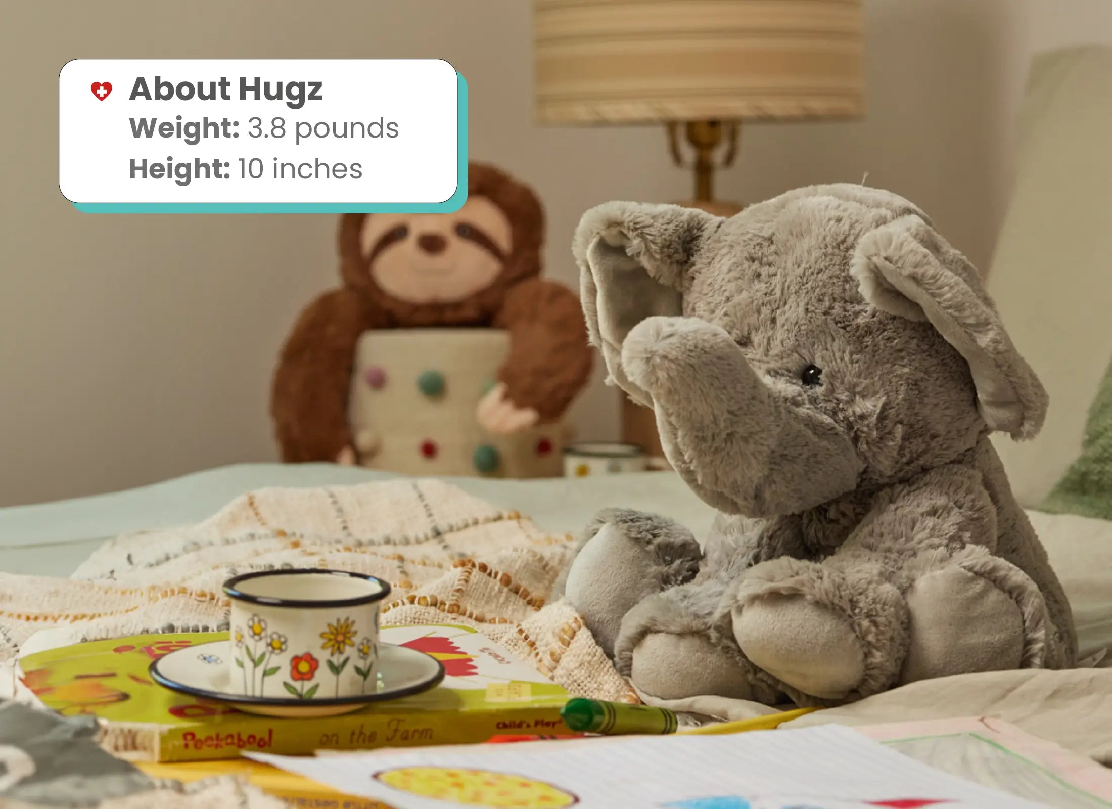 Hot And Cold Therapy Weighted Toy For Anxiety Relief by HUGZ