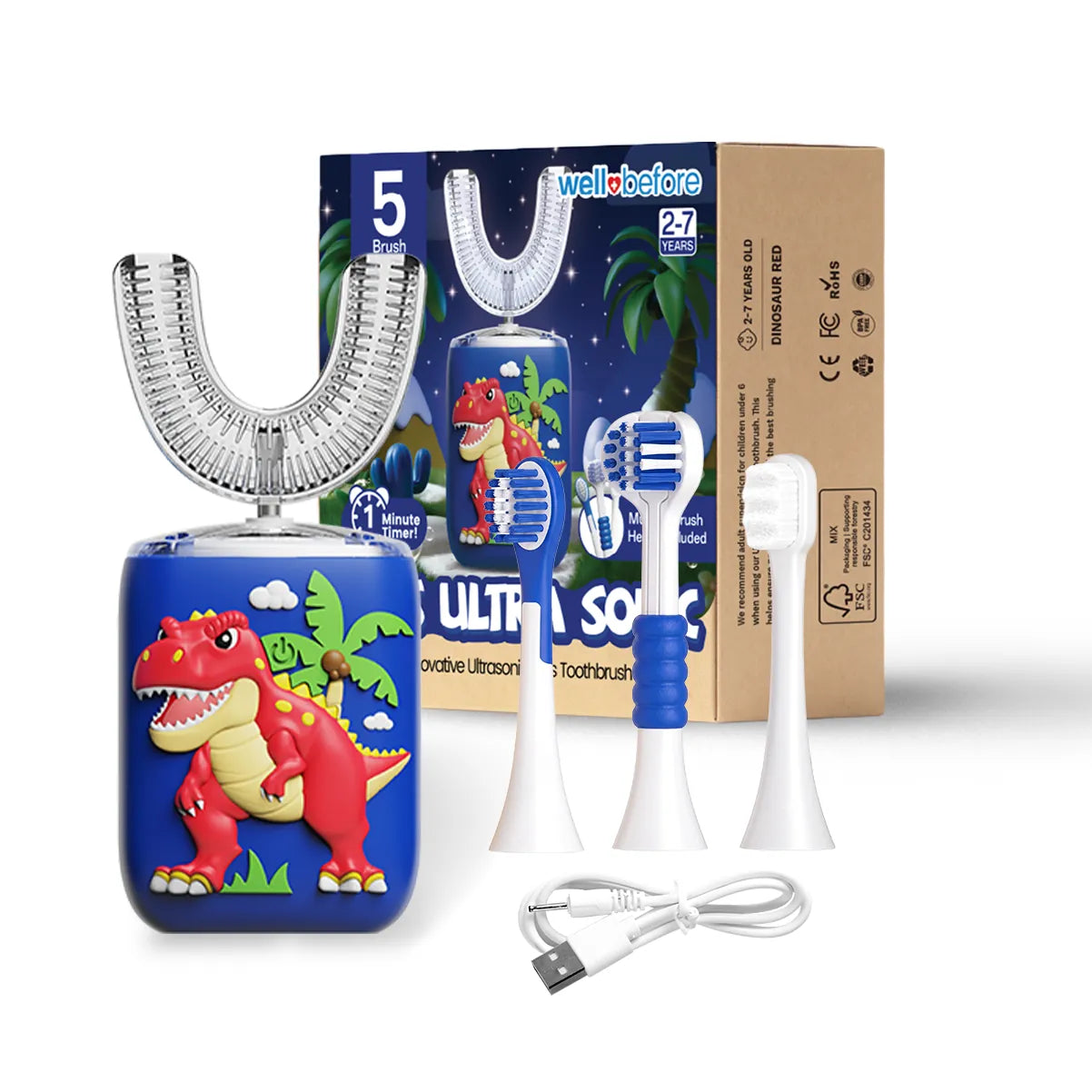 Kids Electric Toothbrush | Wellbefore