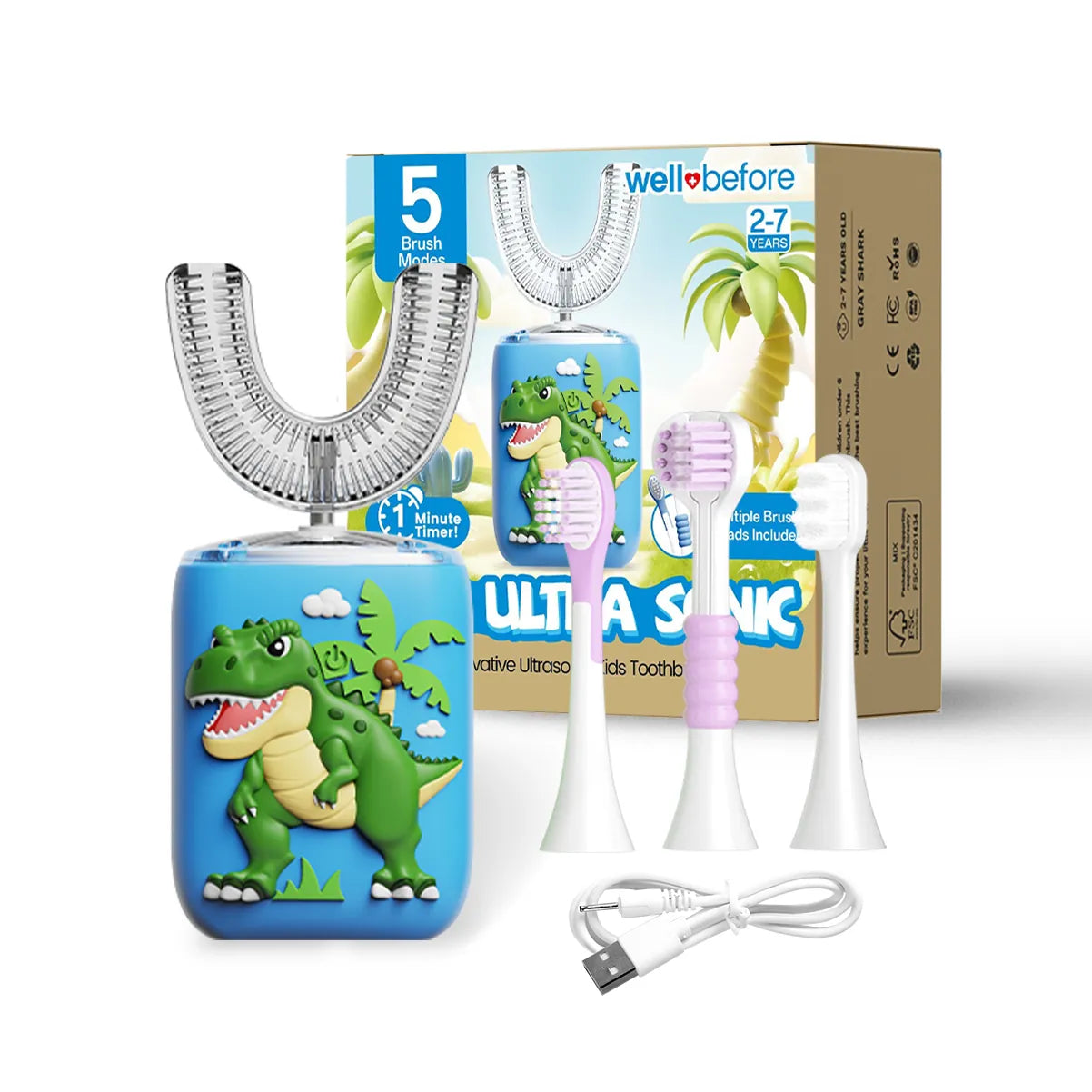 Kids Electric Toothbrush | Wellbefore