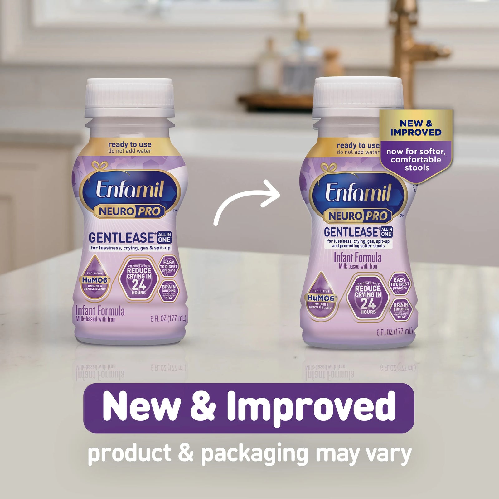 Enfamil NeuroPro Gentlease 6 fl oz Ready-to-Use Bottle