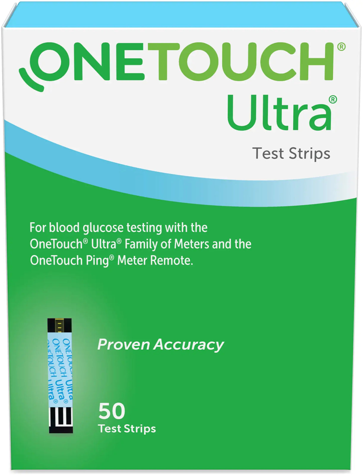 OneTouch Ultra Blue Blood Glucose Test Strips