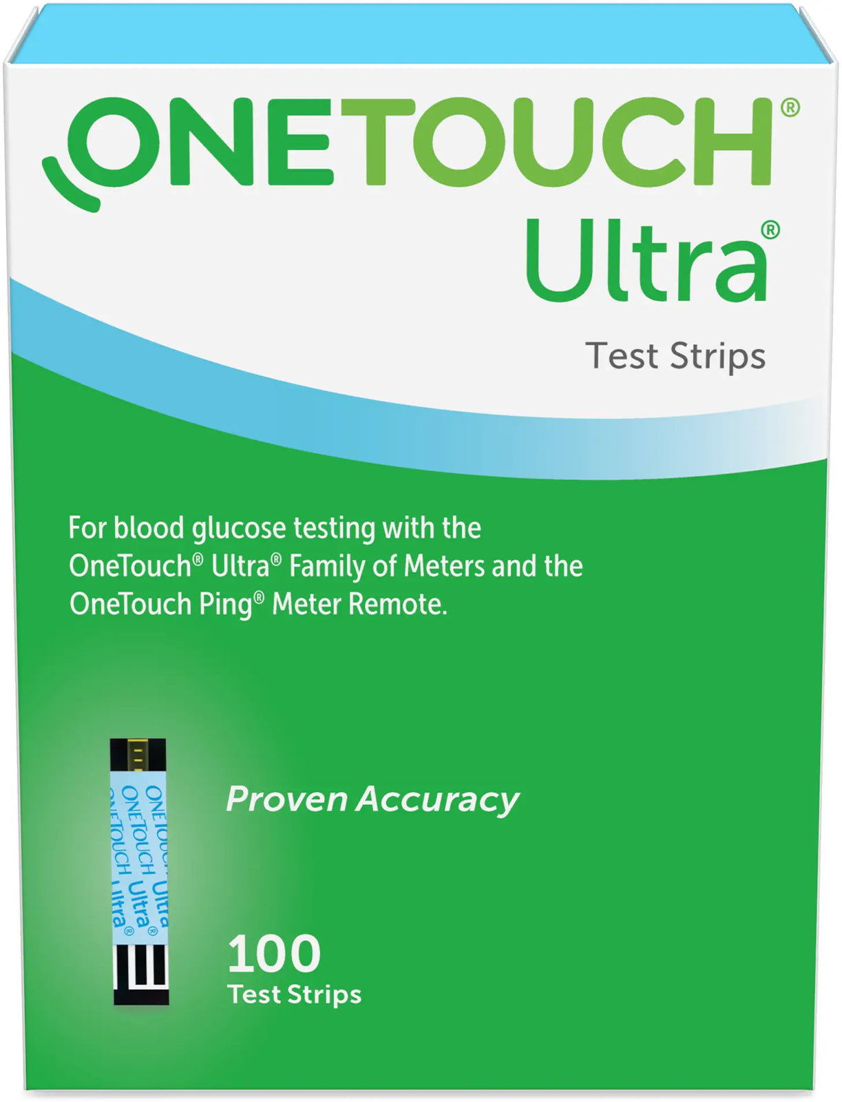 OneTouch Ultra Blue Blood Glucose Test Strips