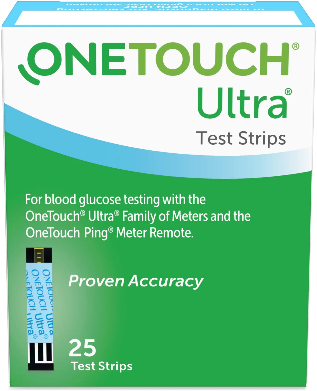 OneTouch Ultra Blue Blood Glucose Test Strips