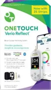 OneTouch Verio Reflect Blood Glucose Monitor Kit