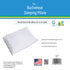 Alex Ortho Buckwheat Bed Pillow 16 x 20 Inch White