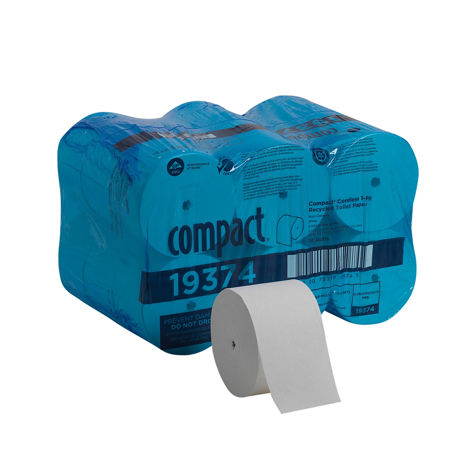Georgia-Pacific Compact Coreless Toilet Tissue