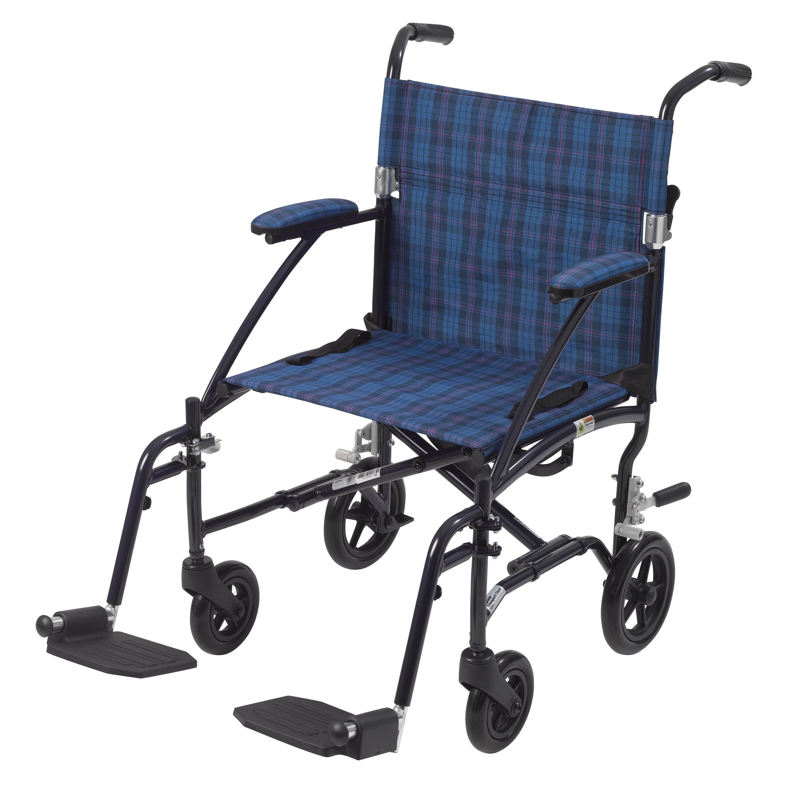 Drive DeVilbiss Fly-Lite Transport Chair with 19 Inch Seat Width