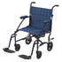 Drive DeVilbiss Fly-Lite Transport Chair with 19 Inch Seat Width
