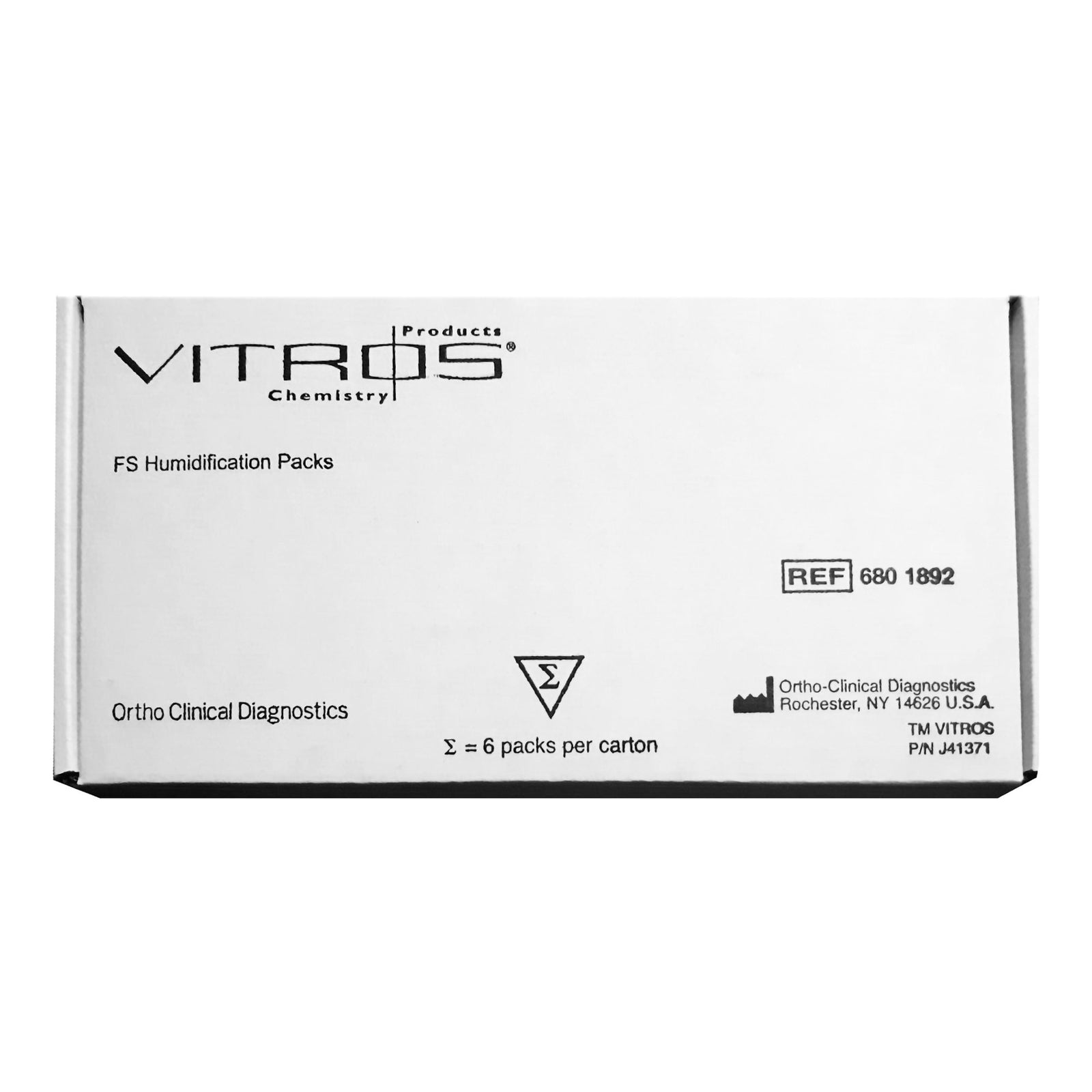 VITROS MicroTip Humidifier Box of 6