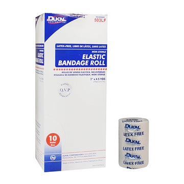 Dukal™ 3 Inch Elastic Bandage with Clip Detached Closure
