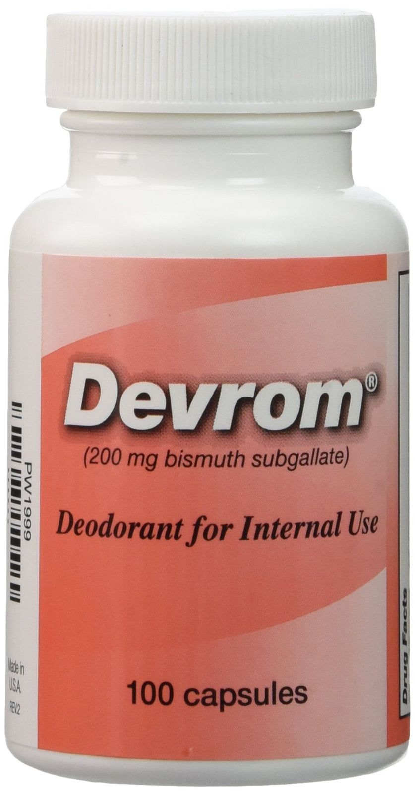 Devrom Bismuth Subgallate Tablets for Ostomy Odor Control