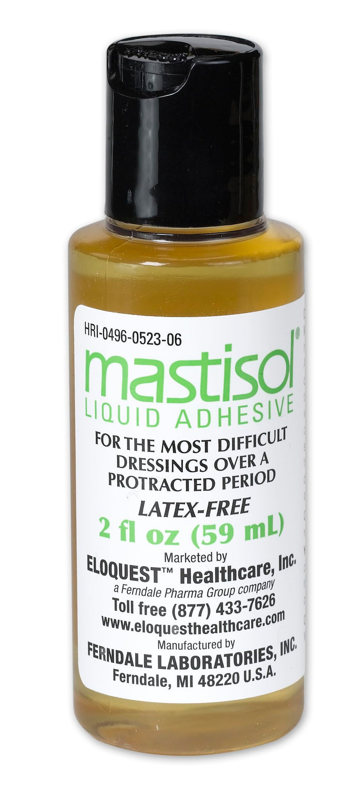 Mastisol Liquid Adhesive 2 oz Bottle