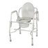 DRIVE DEVILBISS Steel Drop-Arm Commode