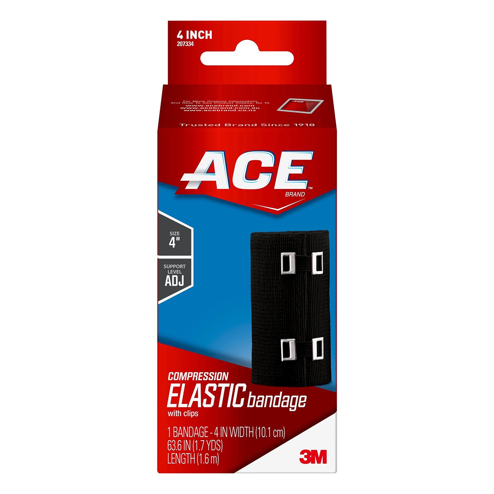 3M ACE Elastic Bandage with Metal Clips