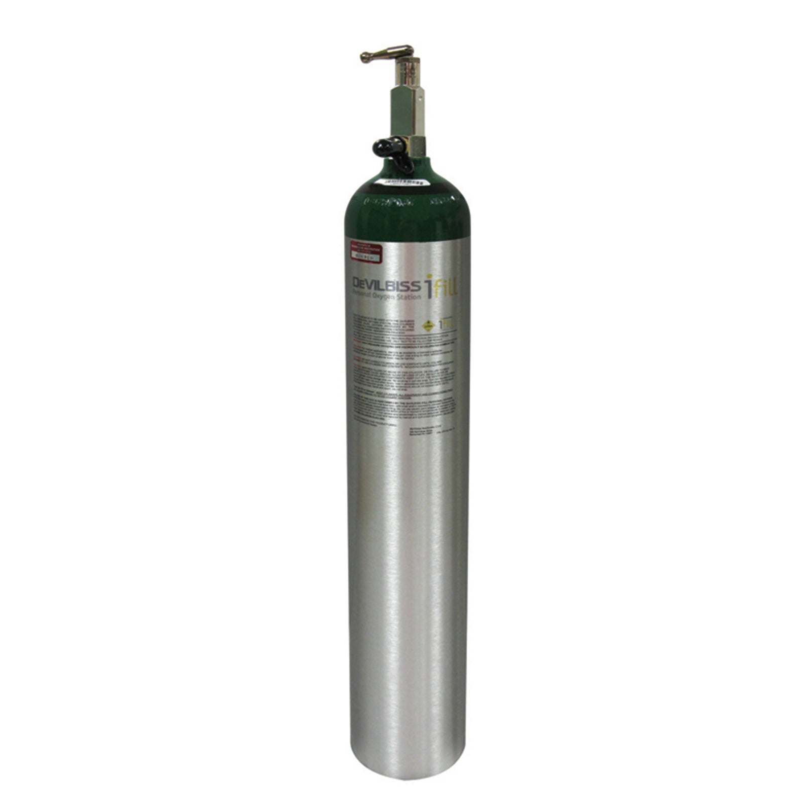 Drive DeVilbiss iFill Continuous Flow Oxygen Cylinder, Size E
