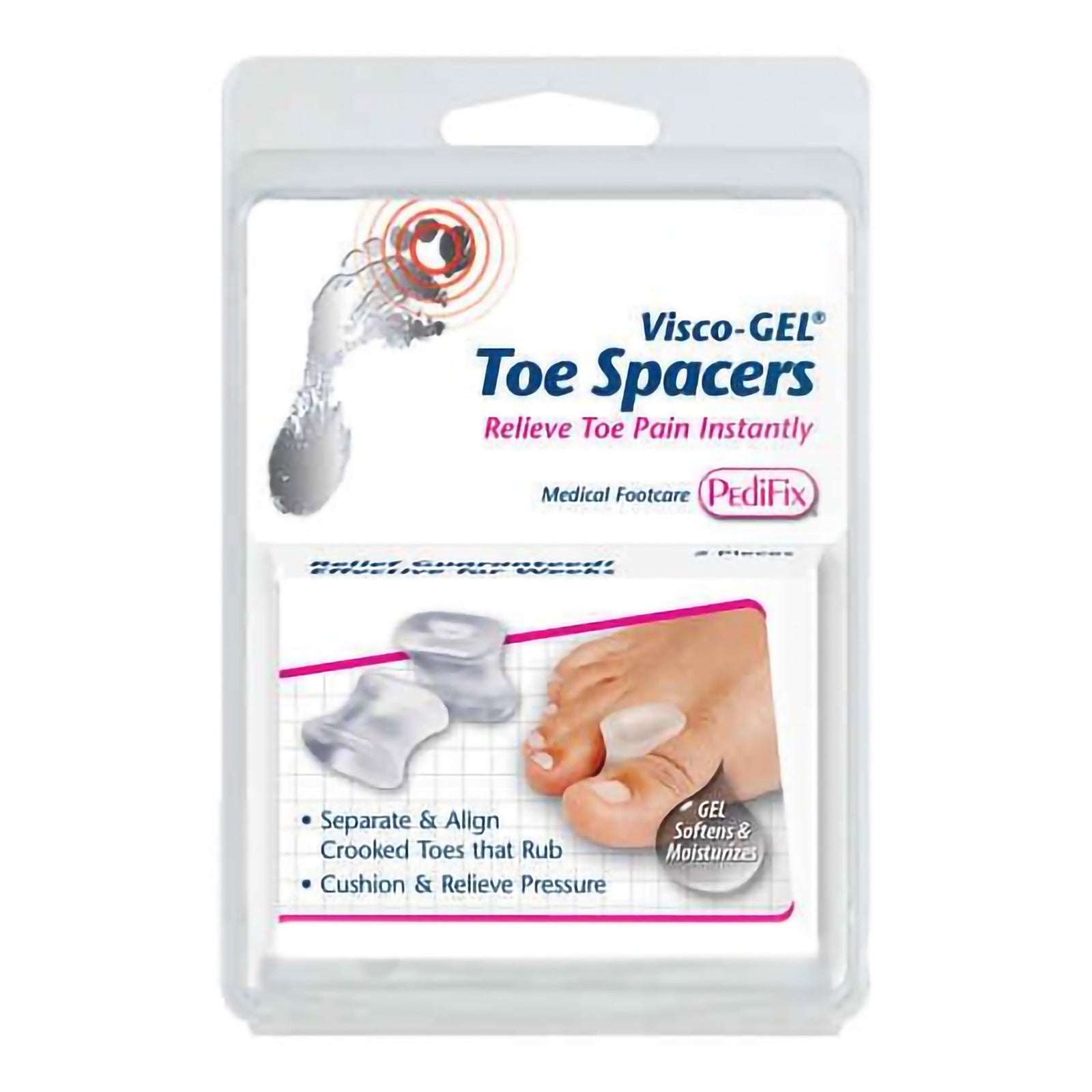 Visco-GEL® Medium Toe Spacer Without Fastening