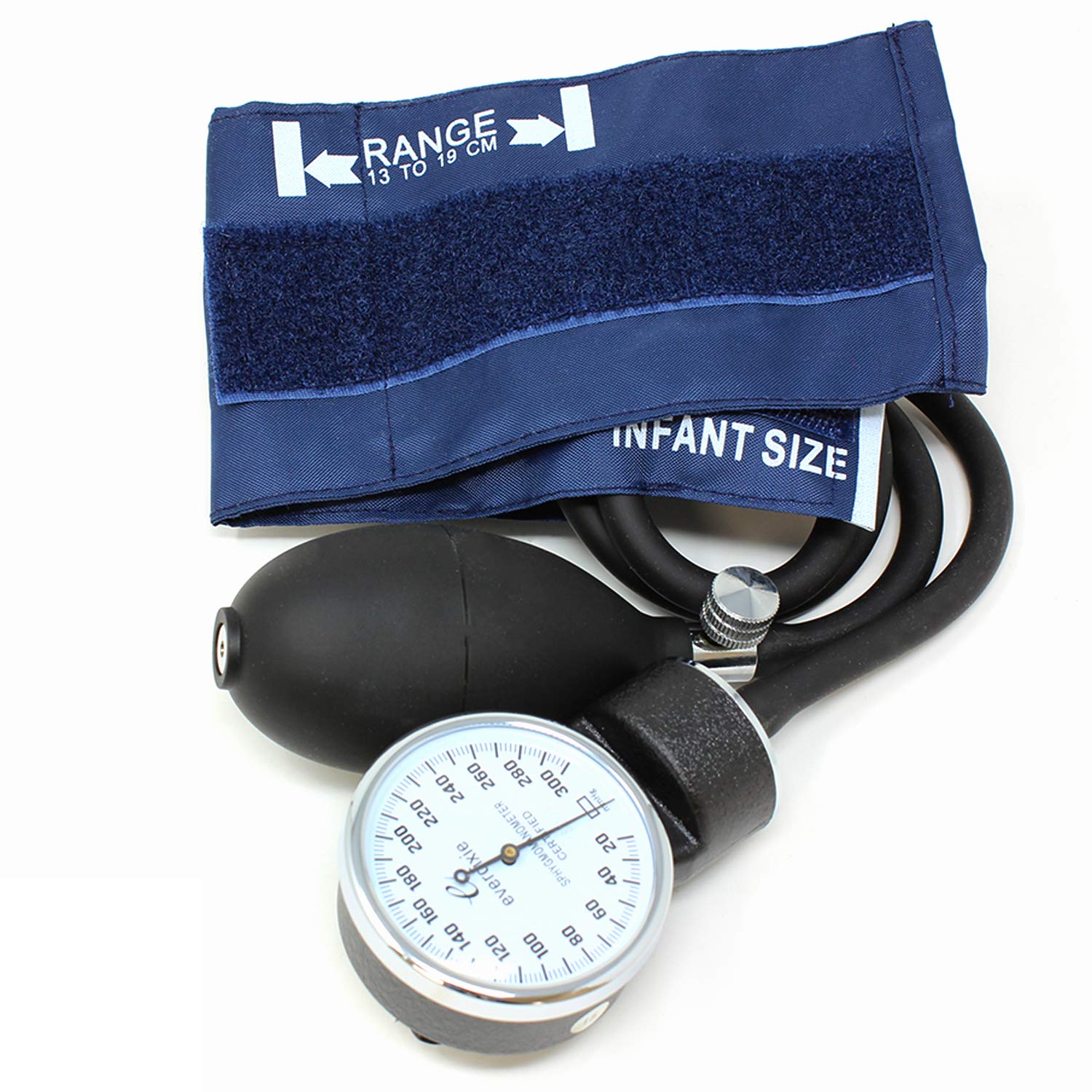 Briggs PRECISION Infant Aneroid Sphygmomanometer with Blue Nylon Cuff