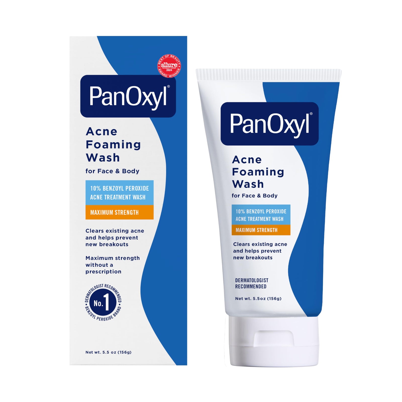 PanOxyl 10% Acne Foaming Wash, 5.5 oz