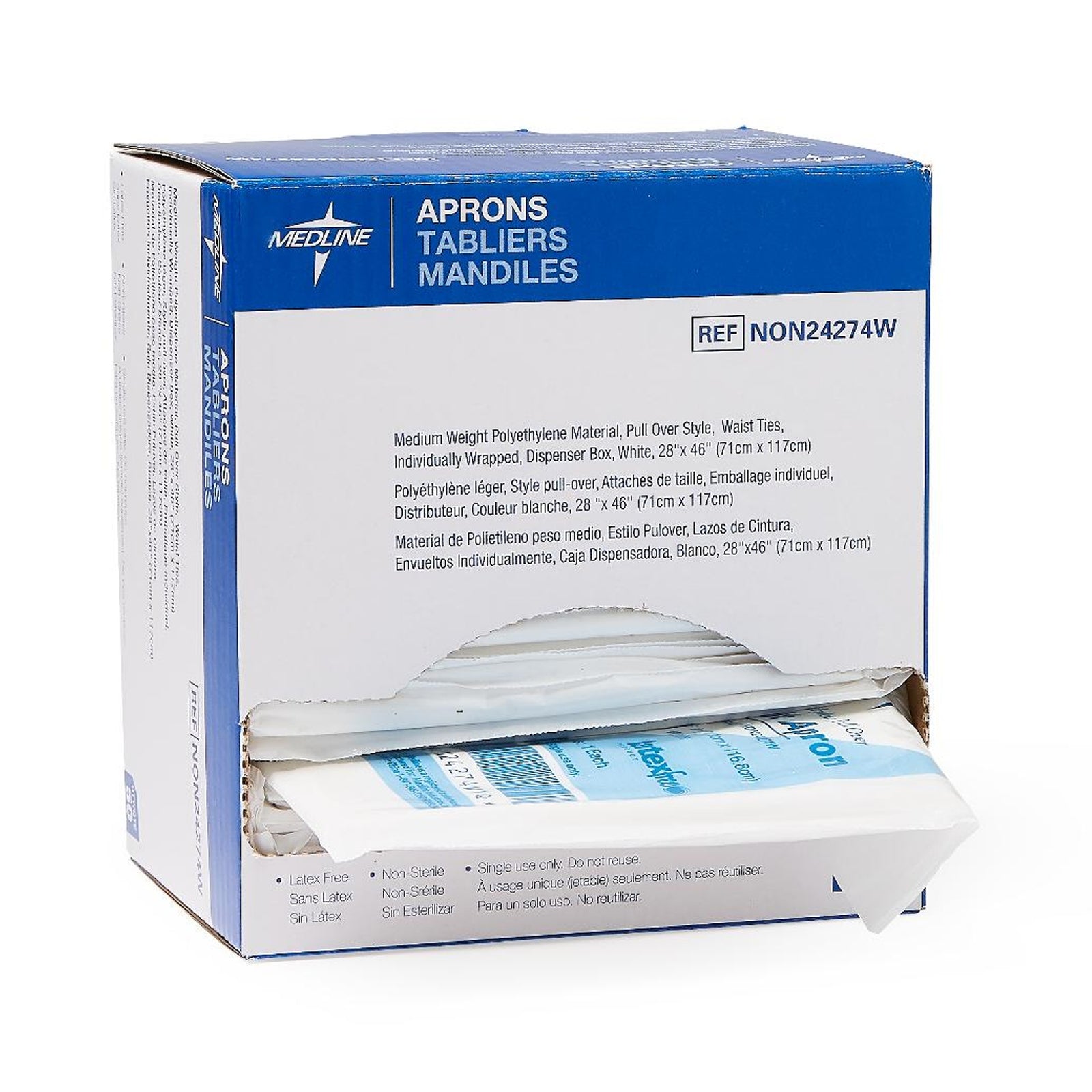 Medline General Purpose Disposable Apron