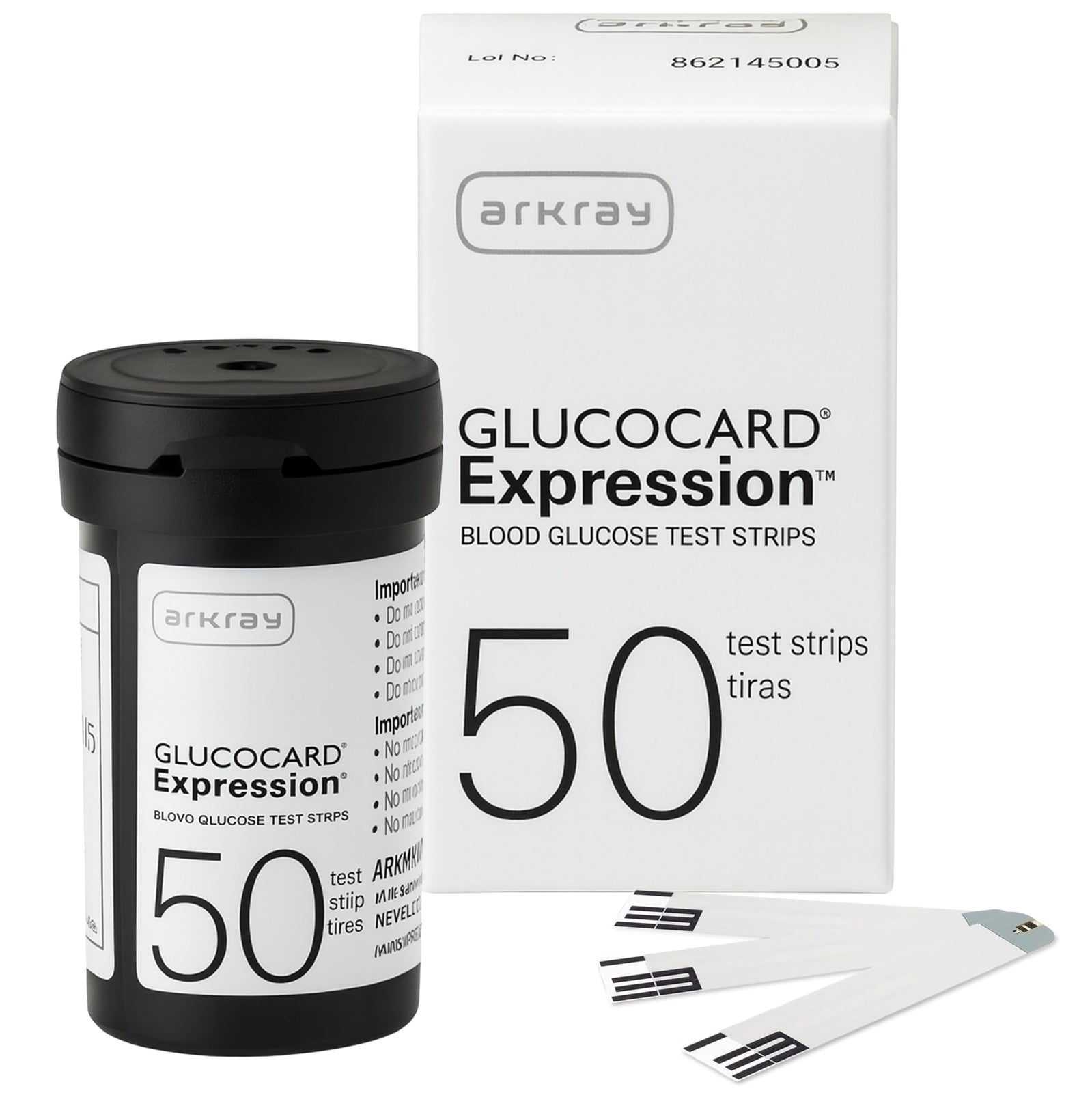 ARKRAY GLUCOCARD Expression Test Strips - Box of 50